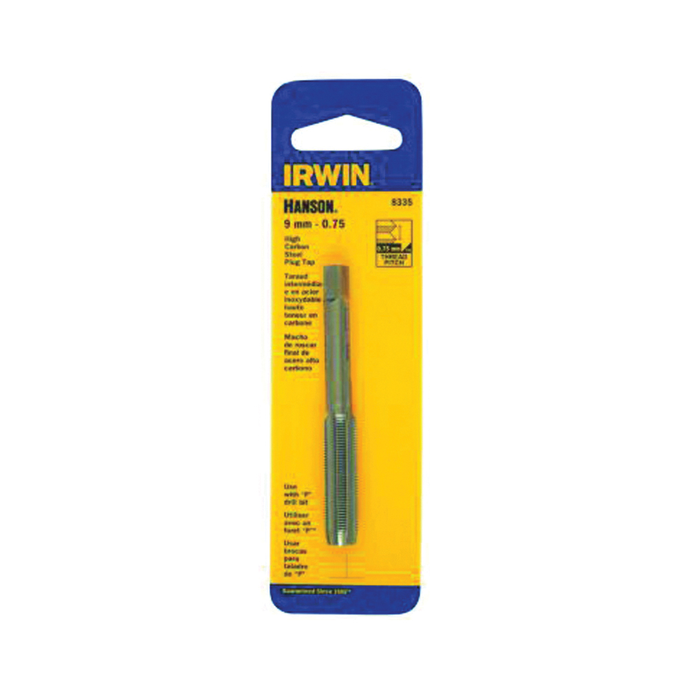 Irwin 8333 Thread Tap, 8 mm- 1 Thread, Plug Tap Thread, 4-Flute, HCS - 1