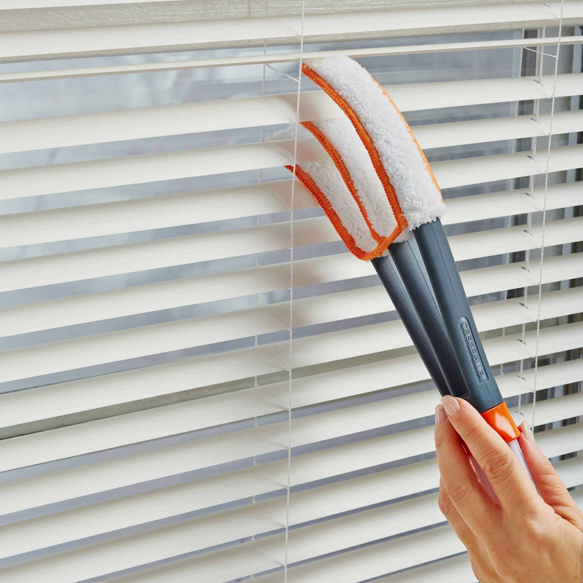 Casabella 8511307 Blinds Cleaner, Microfiber Head, Nylon Handle - 2