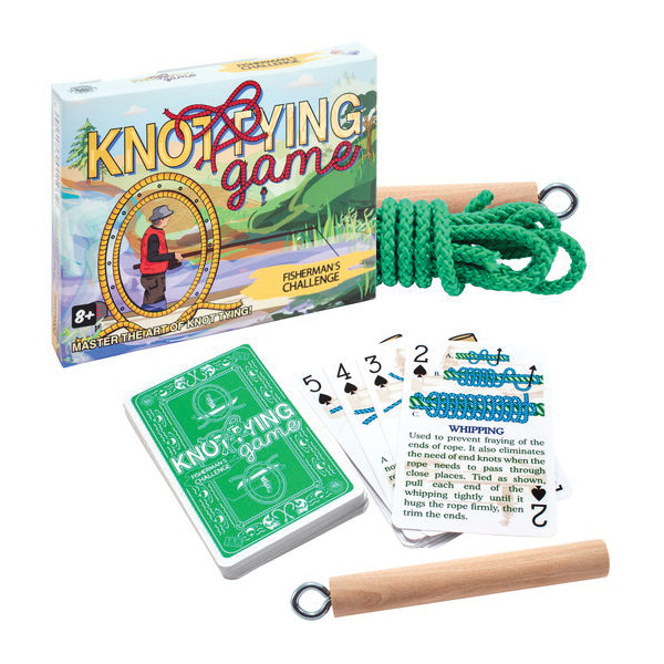 Knot Tying Kit Deluxe with 140 feet of Camo Rope in Variety of