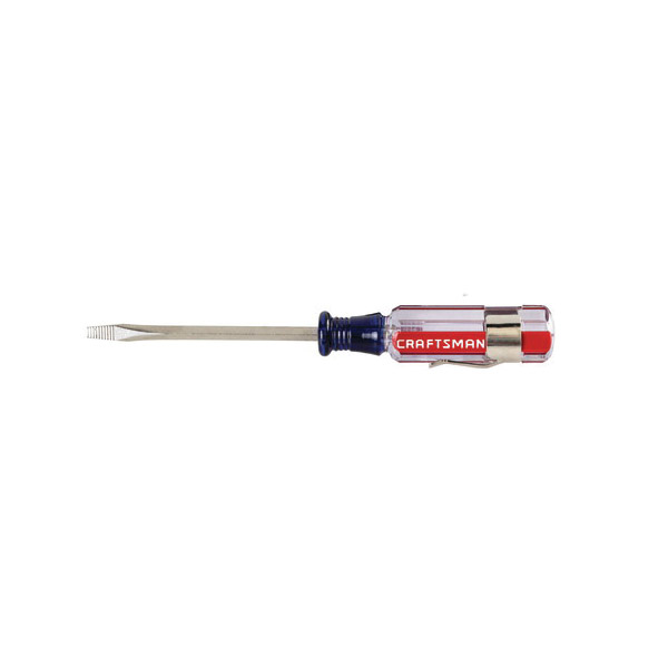 Craftsman 1/8 in. x 2-1/2 in. Slotted Screwdriver - Durable and Comfortable