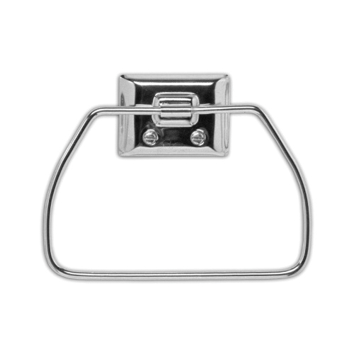 Decko Chrome Metal Paper Towel Holder