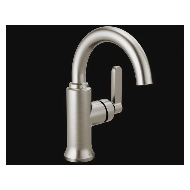 Alux 15769LF-SP Faucet, 1.20 gpm, 1, 3-Faucet Hole, Brushed Nickel, Hole, Lever Handle