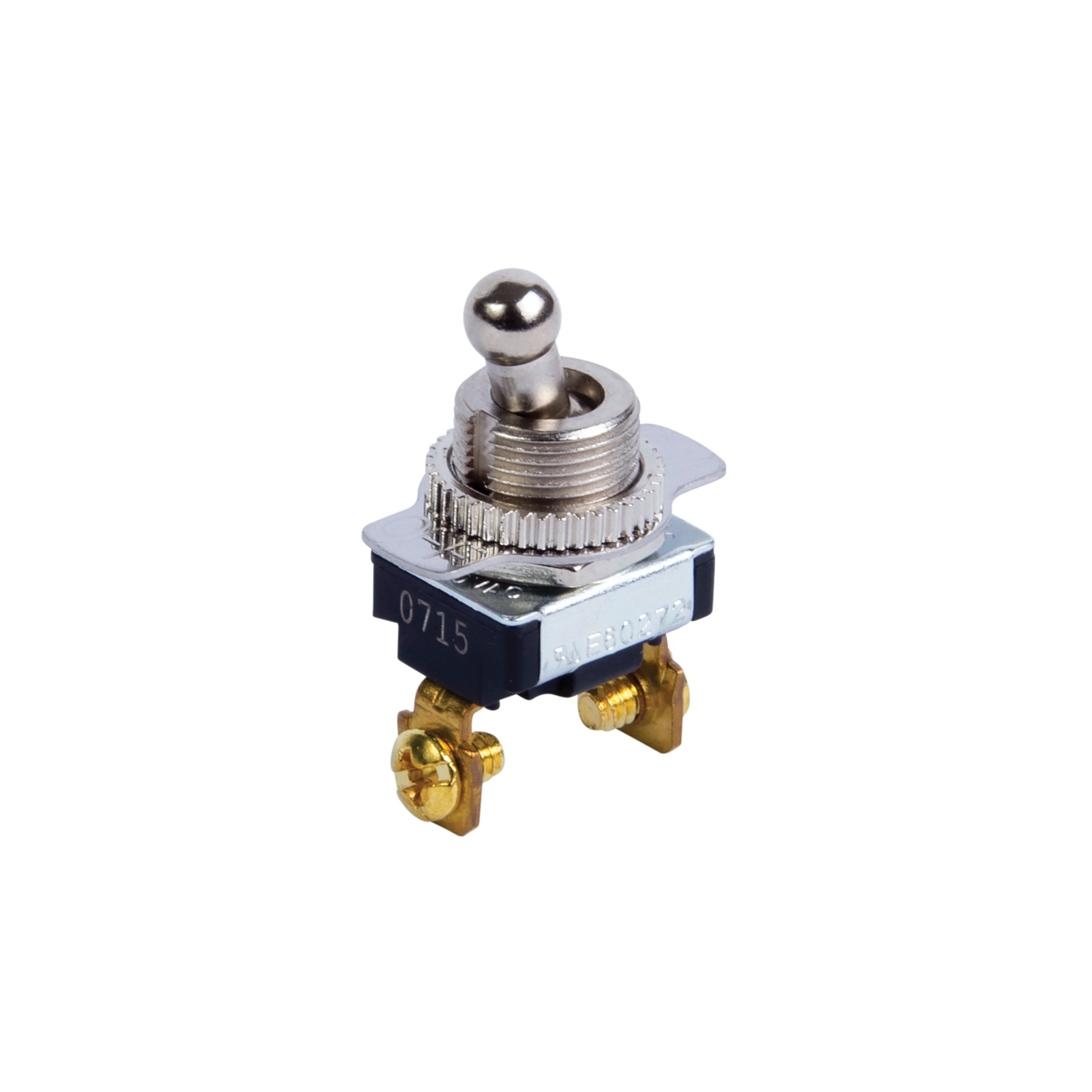 Gardner Bender GSW-124 Toggle Switch, 15/20 A, 120/277 V, Silver