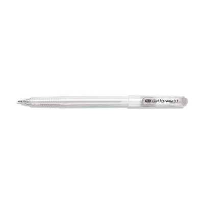 Yasutomo Gel Xtreme GX101W Pen, 0.7 mm Tip, White Ink, Pigment Gel Ink - 1