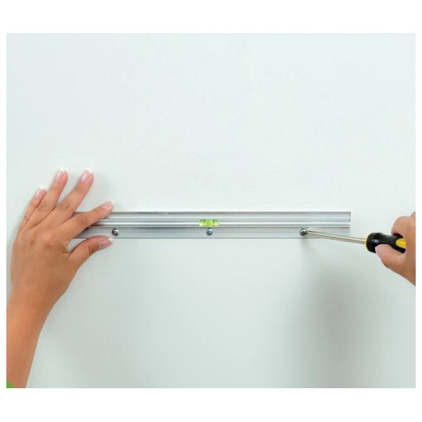 Hangman HM-6D Mirror and Picture Hanger, 0.3 in, 6 in OAL, Aluminum/Plastic/Steel
