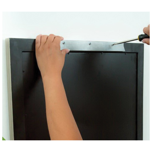 Hangman HM-6D Mirror and Picture Hanger, 0.3 in, 6 in OAL, Aluminum/Plastic/Steel