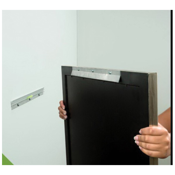 Hangman HM-6D Mirror and Picture Hanger, 0.3 in, 6 in OAL, Aluminum/Plastic/Steel