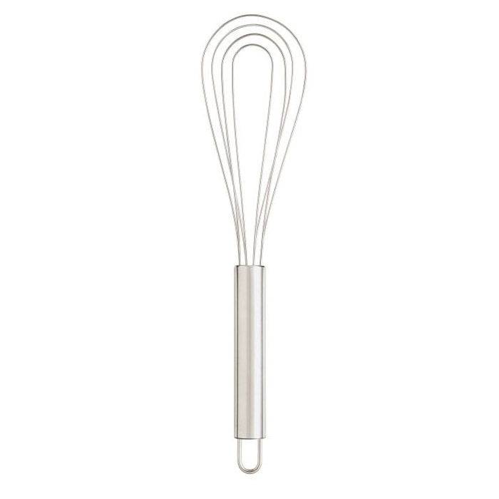 Mrs Anderson's Baking 22012 Roux Whisk, 10-1/2 in OAL, Stainless Steel, Stainless Steel Handle - 1