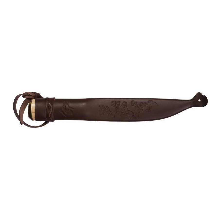 Helle 70 Knife, 214 mm L Blade, Stainless Steel Blade, Birch Handle, 339 mm OAL - 2