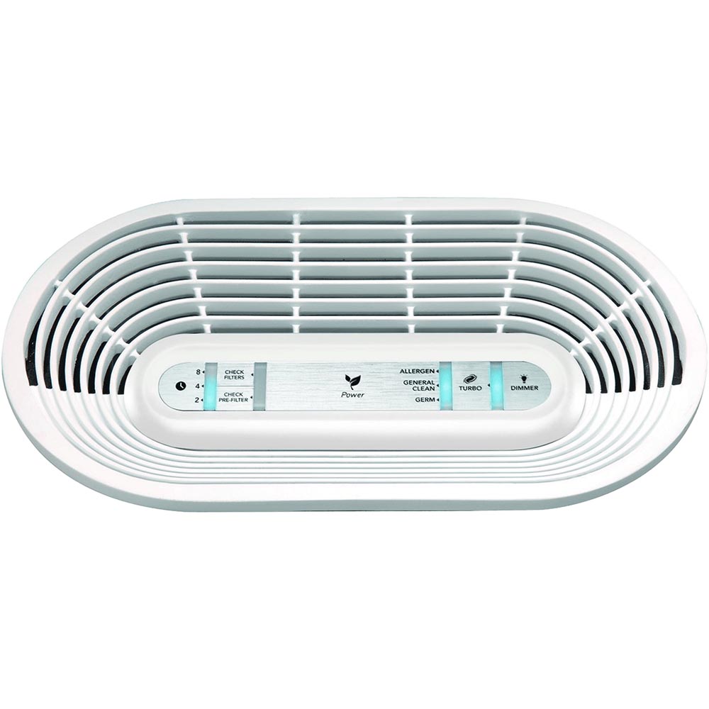 Honeywell HPA204 Air Purifier, HEPA Filter, 0.3 um, 310 sq-ft Coverage Area, White