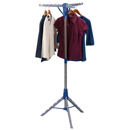 Household Essentials 5009 Tripod Clothes Dryer, 19.8 lb, Blue/Gray, 26 in W, 64.57 in H, 26 in L - 3