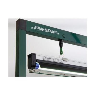 Jump Start JSV4T Grow Light System with Timer, 120 V, 6400 K Color Temp, 54 W