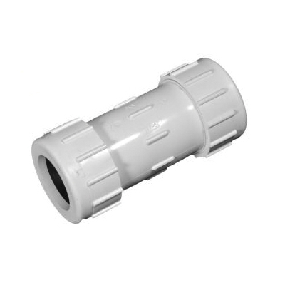 NDS CPC Series CPC-1500 Male Adapter, 1-1/2 in, Compression, PVC, White
