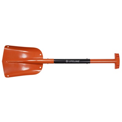 Lifeline 4017 Sport Utility Shovel, Aluminum Blade, Aluminum Handle, 32 in OAL, Orange - 1