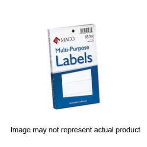Maco MS-6424 Label, 4 in L, 1-1/2 in W - 1