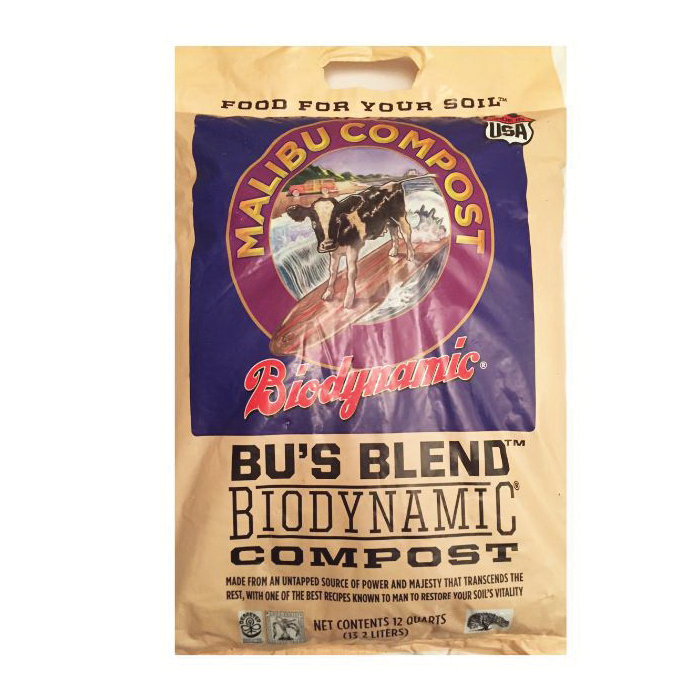 Bu's Buds 1002 Biodynamic Compost, 12 qt - 2