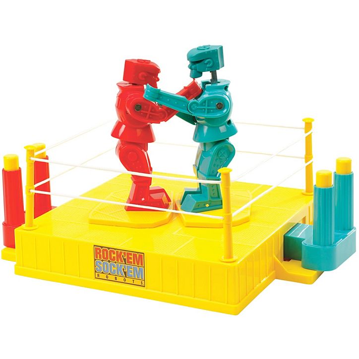 Mattel Games Rock 'Em Sock 'Em Robots CCX97 Boxing Game Robot, 6 years and Up - 3