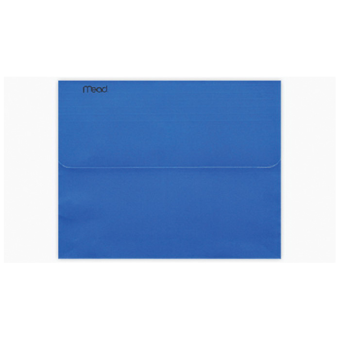 Mead 35362 Wallet Letter File, Bright Blue - 1