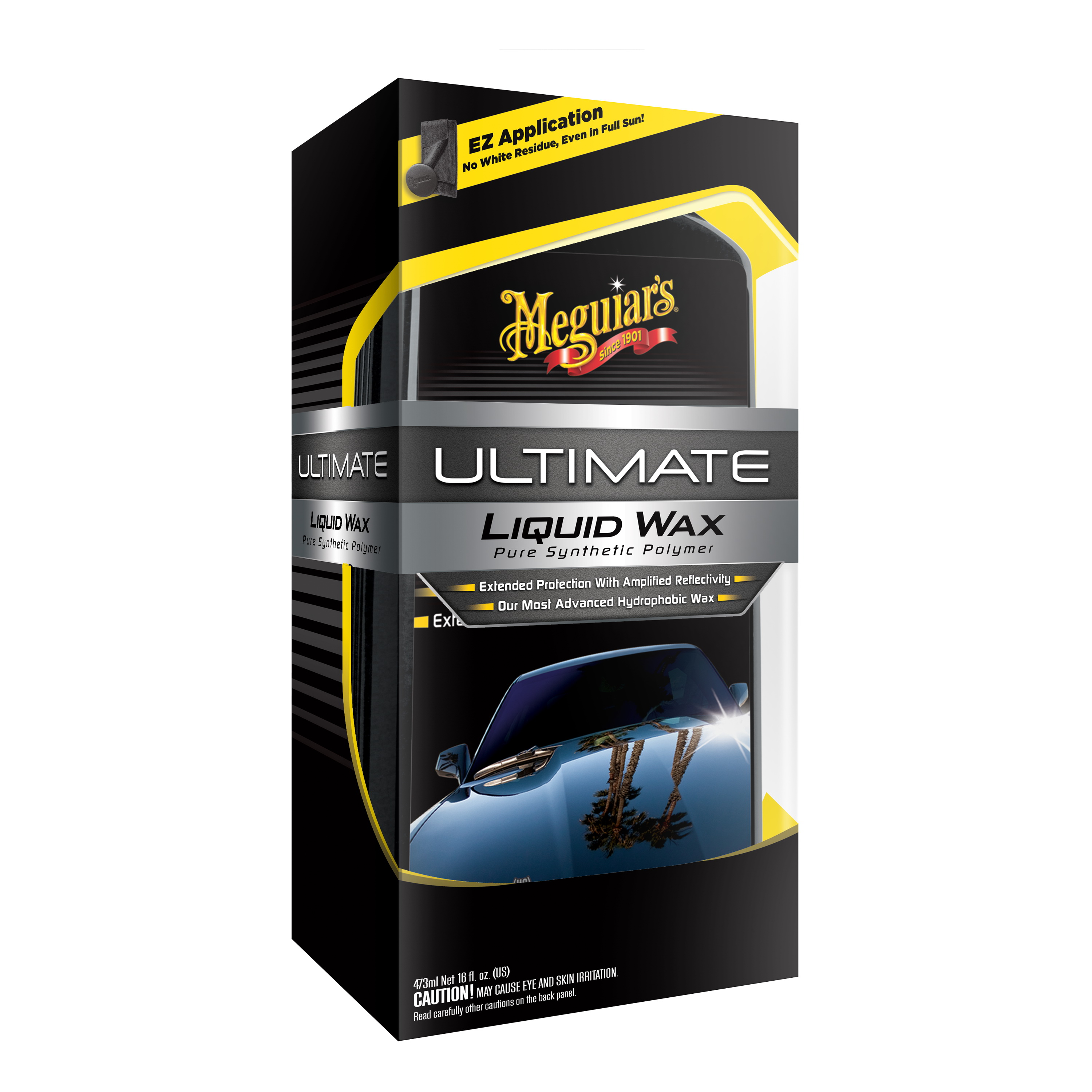 Meguiar's G18216 Ultimate Liquid Wax, 16 oz, Liquid, Sweet