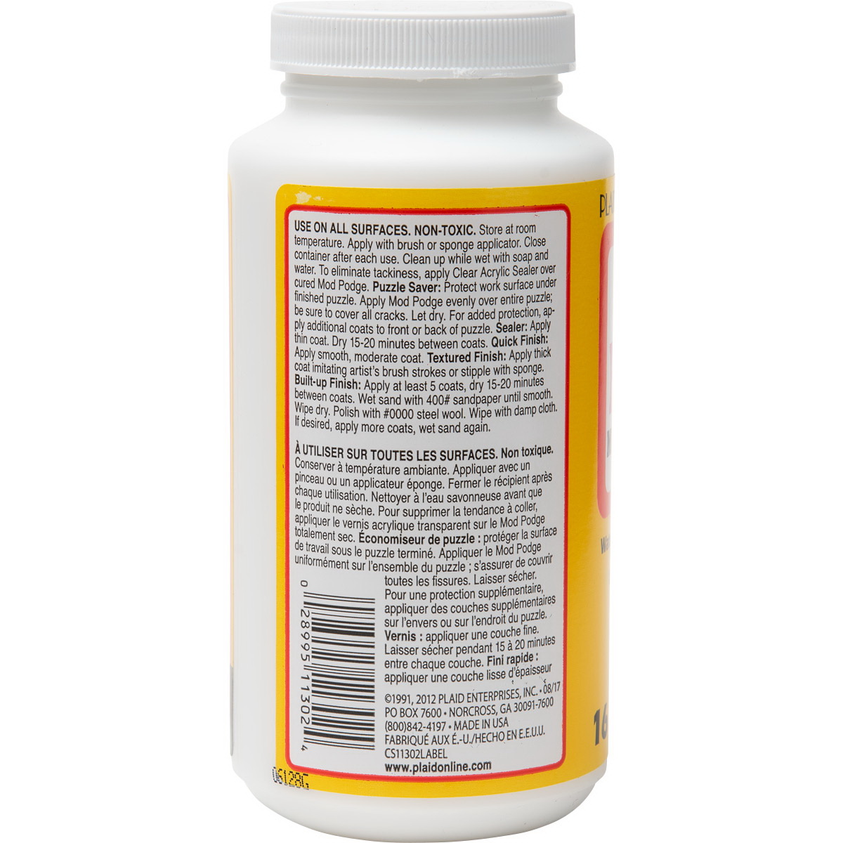Glue, Mod Podge, 16 oz - 2