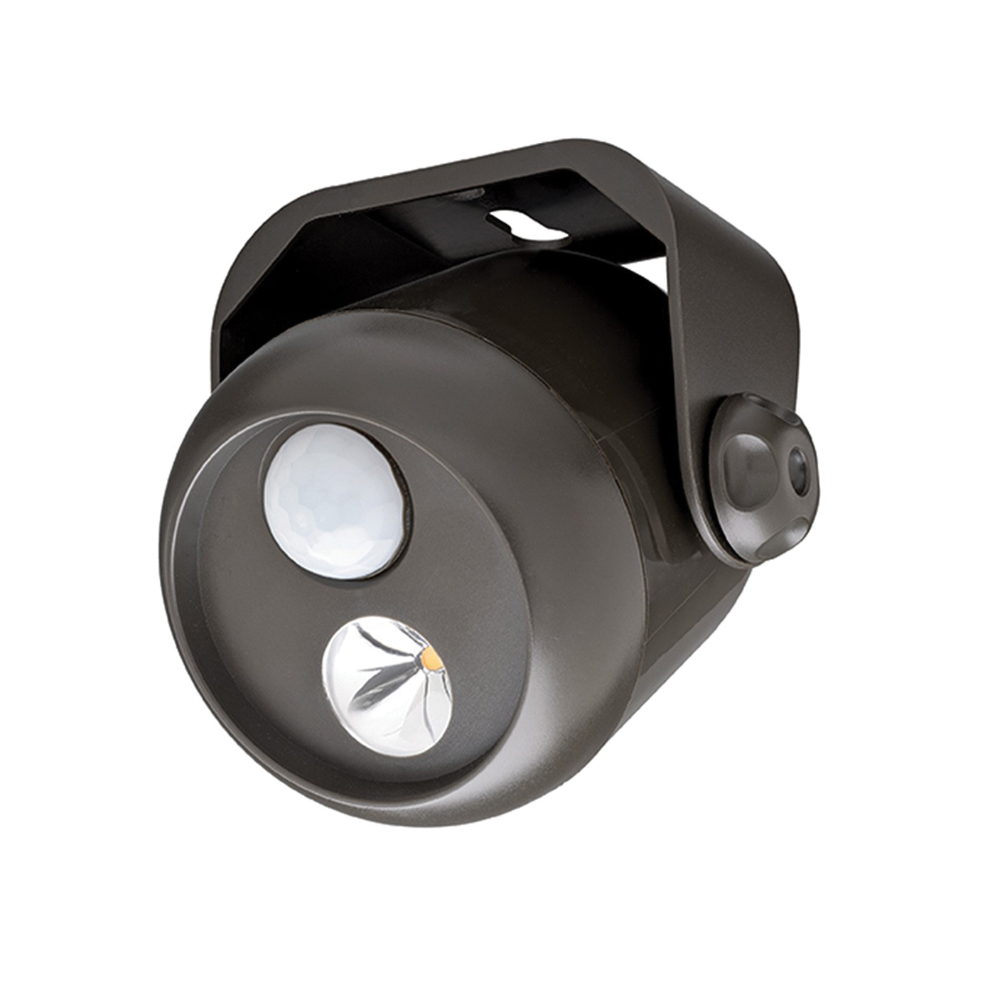 Mr Beams MB310-BRN-01 Mini LED Spotlight, 1-Lamp, LED Lamp, 80 Lumens, Plastic Fixture, Black Fixture - 1