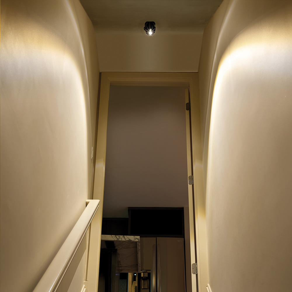 Mr Beams MB310-BRN-01 Mini LED Spotlight, 1-Lamp, LED Lamp, 80 Lumens, Plastic Fixture, Black Fixture - 4