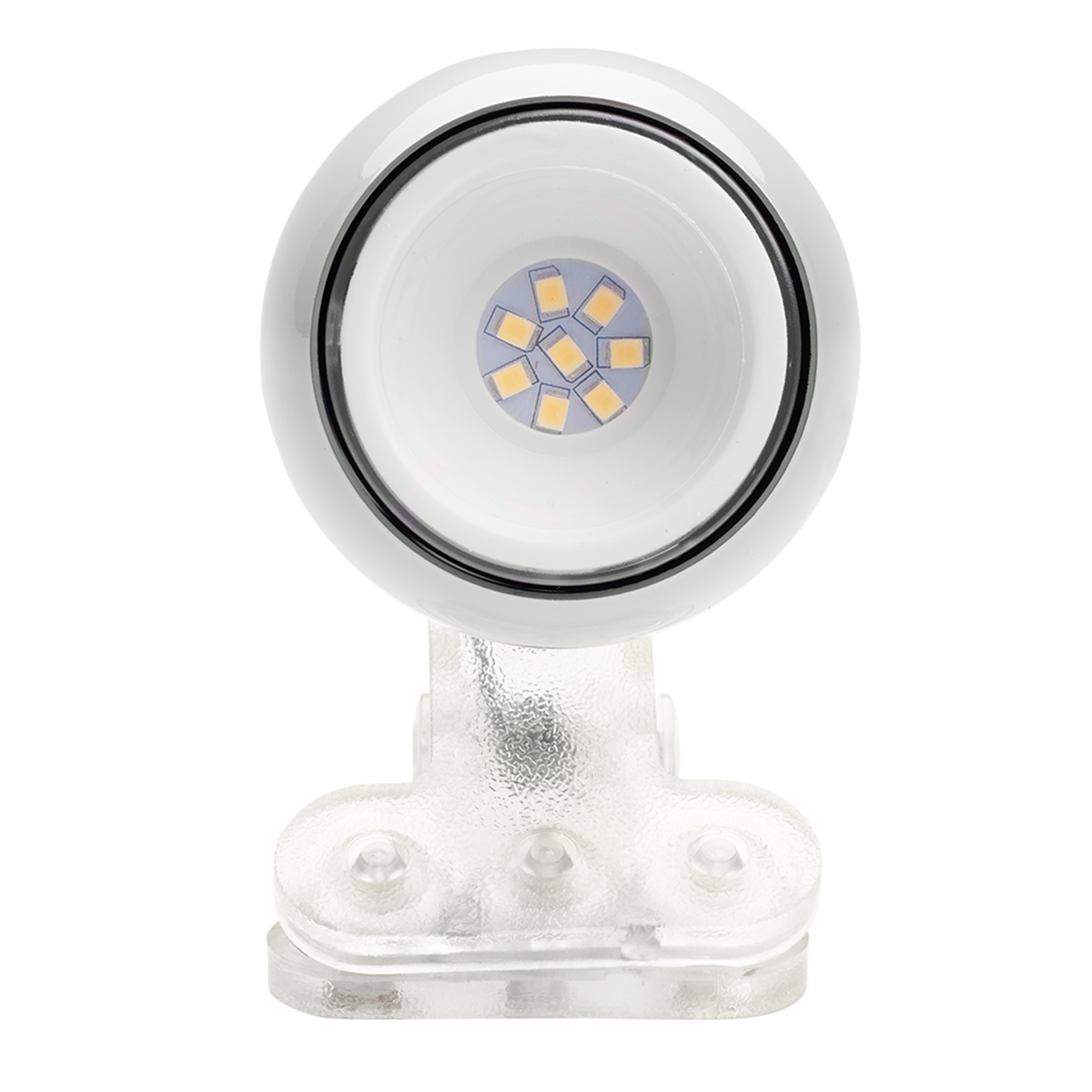 Clip-On Desk Lamp, Newhouse Lighting, 4 in, LED, White - 2