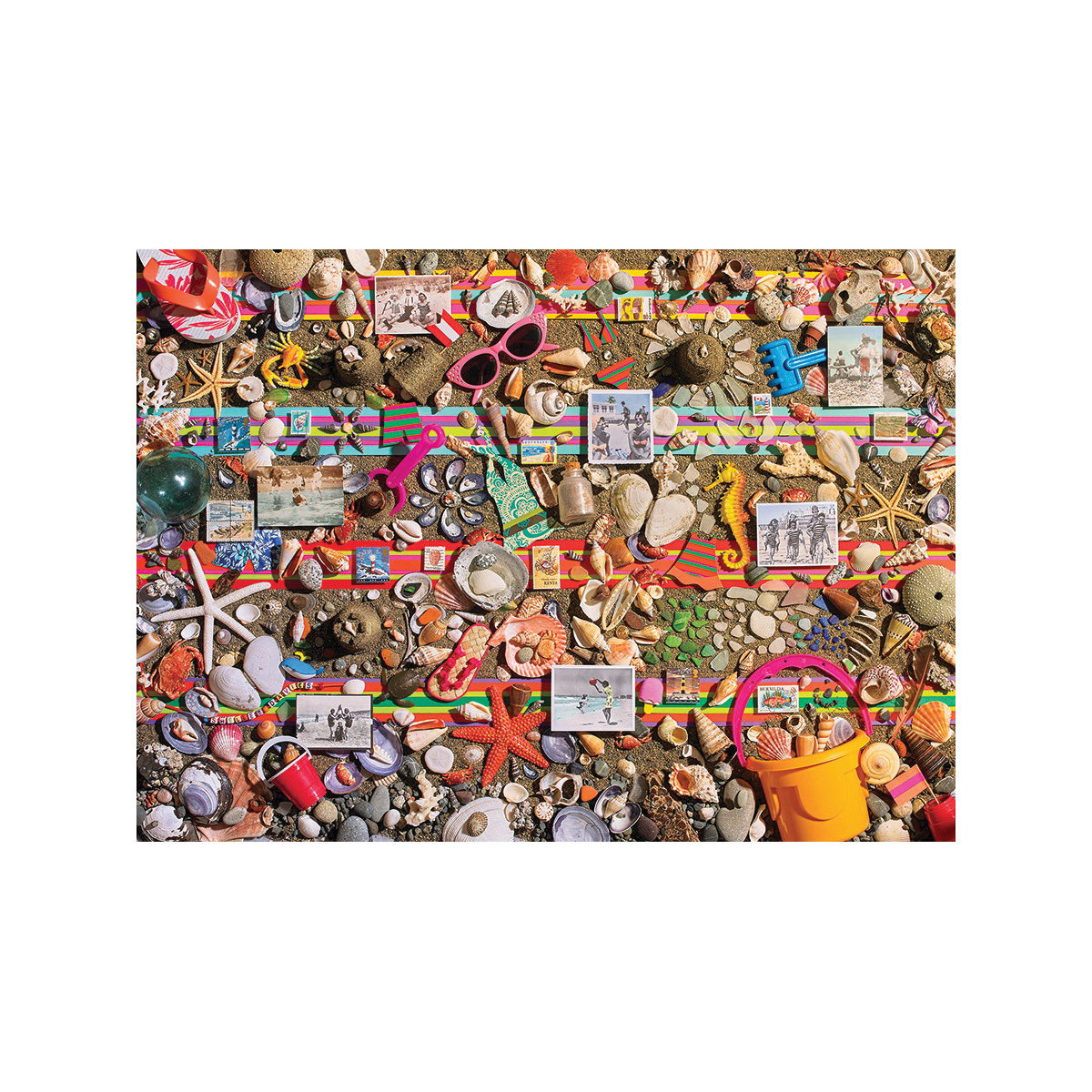 Cobble Hill Beach Scene Puzzle - 80048 Piece Jigsaw Puzzle For Families & Adults - View #6