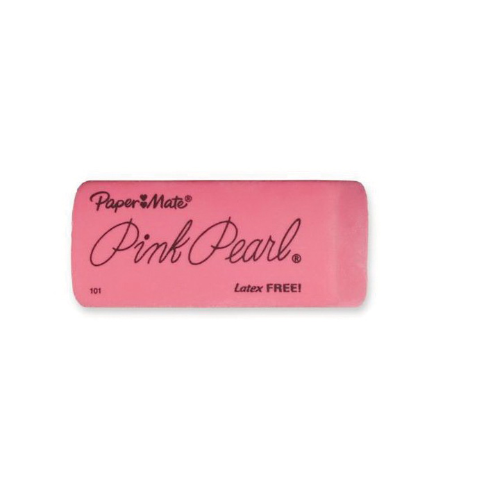 Paper Mate 70548 Premium Eraser, Pink - 1