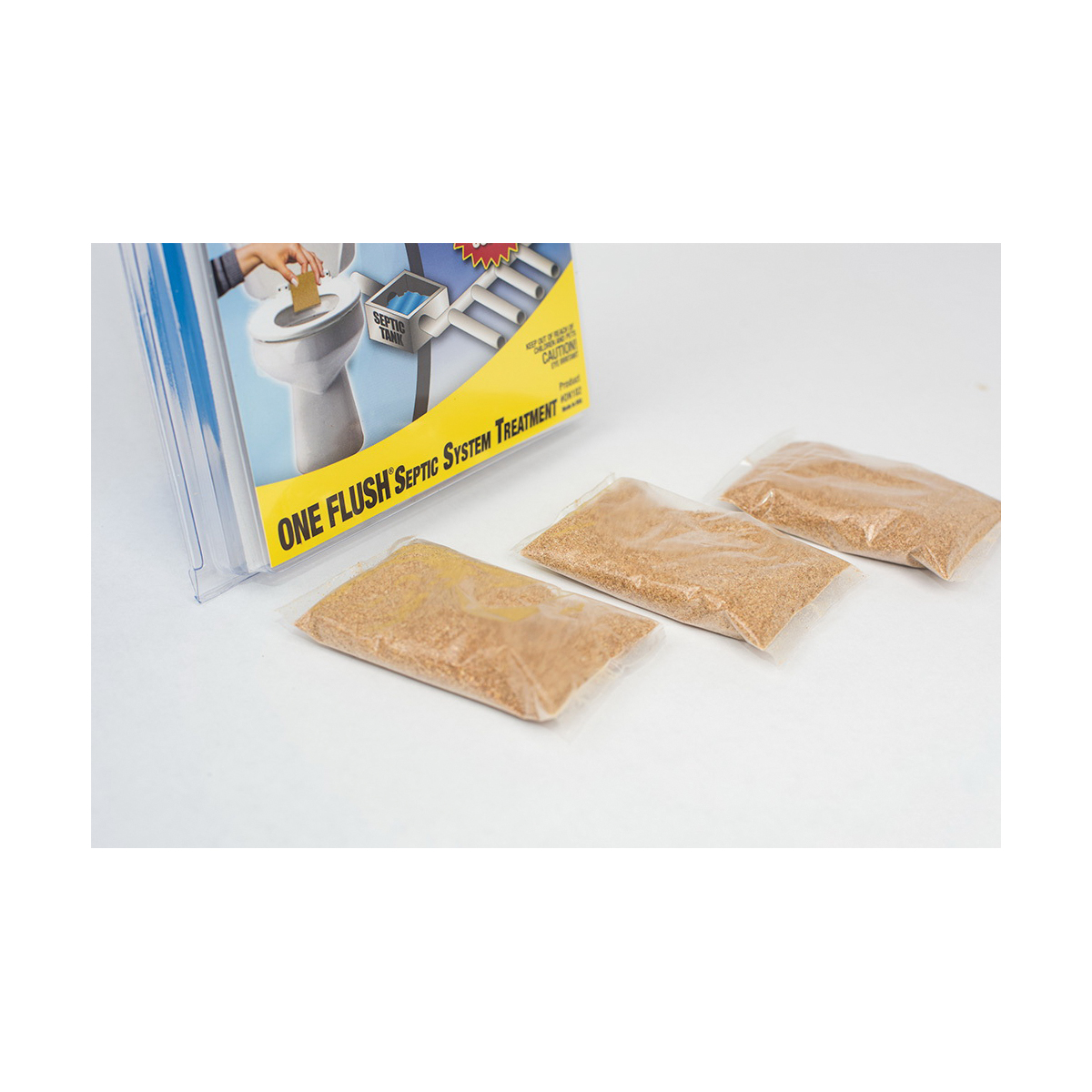 One Flush Septic Treatment, Prolab, 8 oz, Bottle, Liquid, Yeast - 2