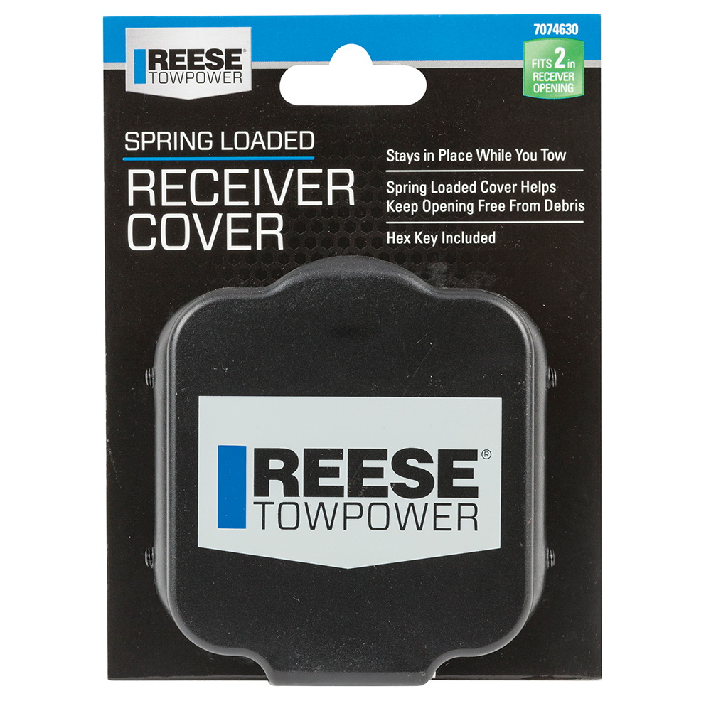 Reese Towpower 7074630 Hitch Box Cover, Polystyrene, Black - 2