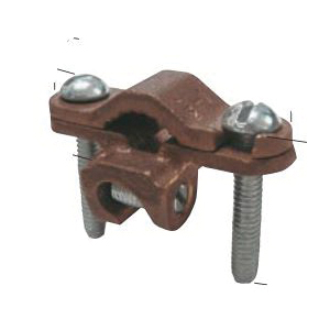 Sigma 42309 Ground Clamp with Lug, Clamping Range: 1/2 to 1 in, #10 to #2 Wire, Copper Alloy - 1