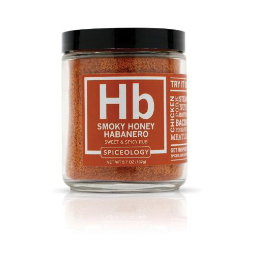 Smoky Honey Habanero GJ-SHH Sweet and Spicy Rub, 5.7 oz Jar