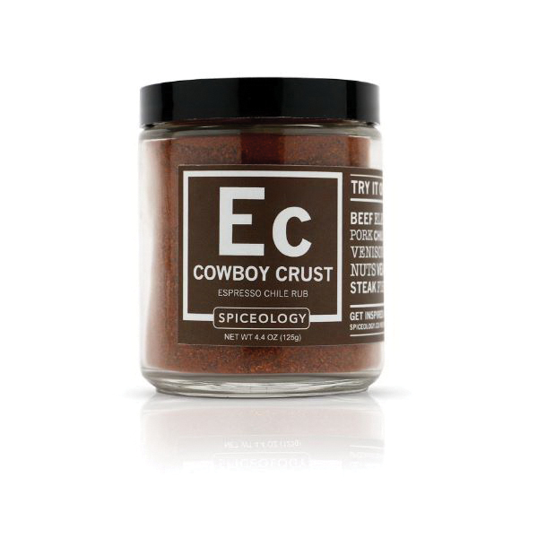 Cowboy Crust GJ-CC Espresso Chile Rub, 4.4 oz, Jar