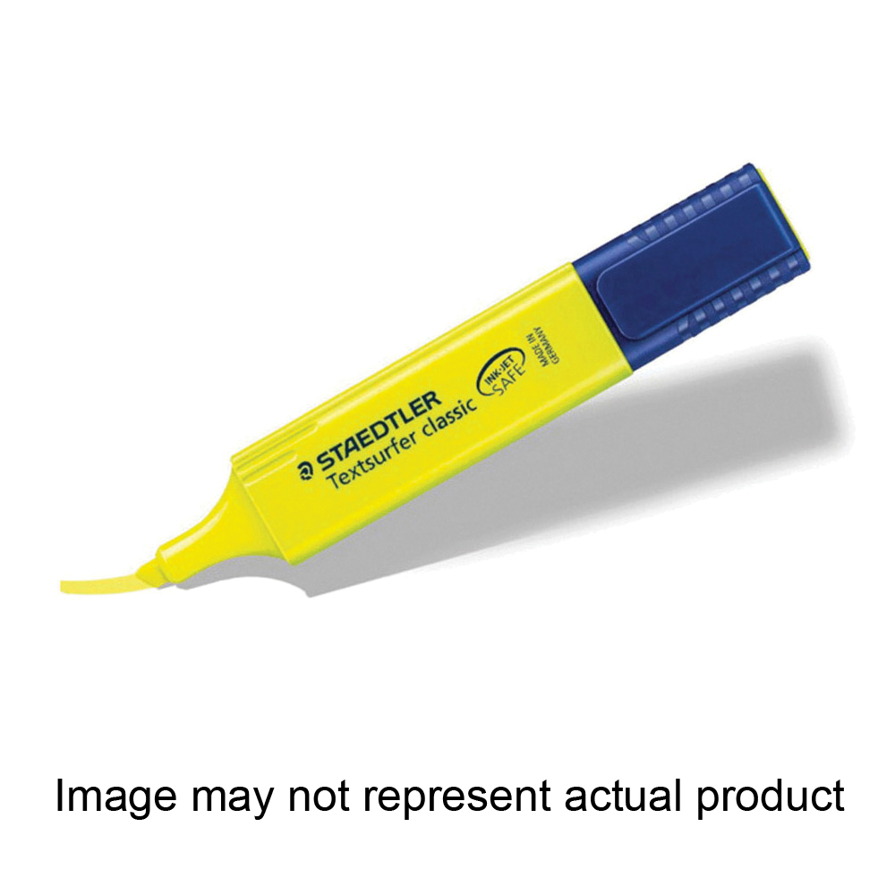 Staedtler Textsurfer Classic 364-2 Highlighter Pen, Chisel Lead/Tip, 1, 5 mm Lead/Tip, Red Lead/Tip - 1