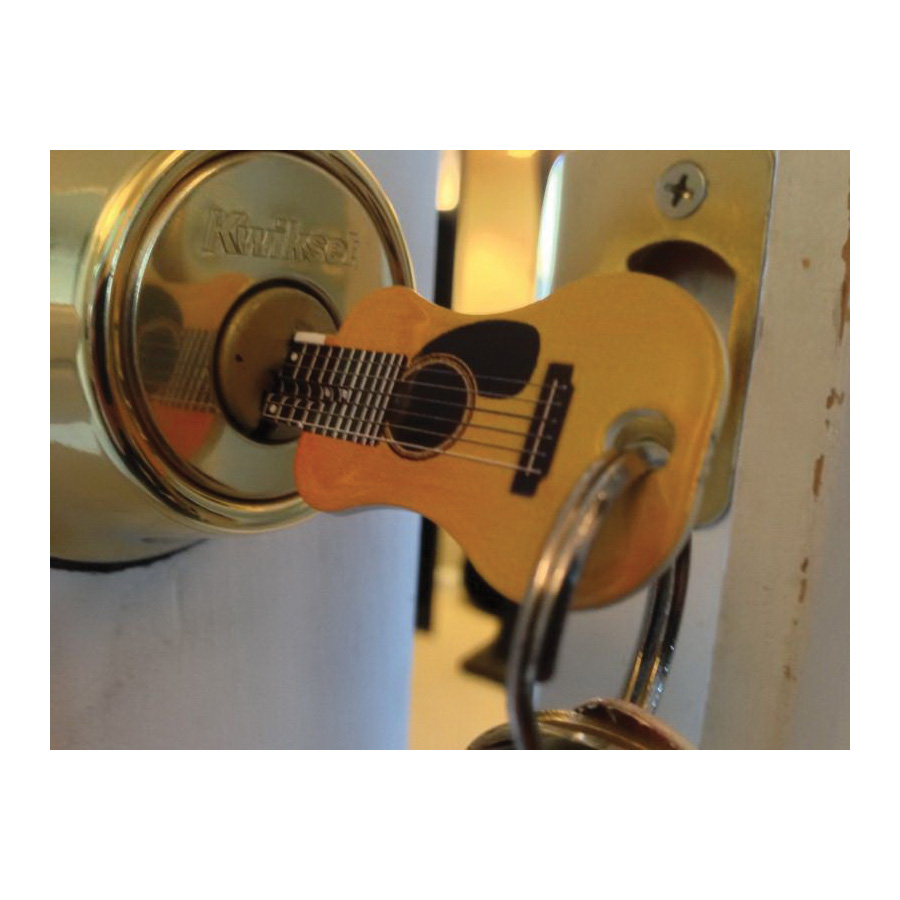 TD Rand Company Rockin' Keys Series 5681 Key Blank, Brass, For: Schlage SC1 Keys - 2