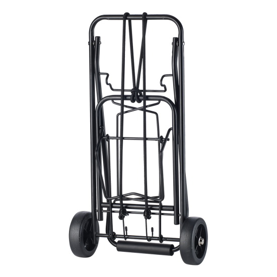 TRAVELSMART TS36FC-BLK Multi-Use Cart, 75 lb, 2-Wheel, Steel - 1
