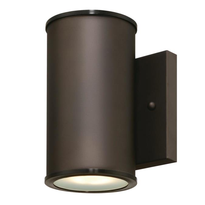 63156 Mayslick Outdoor Wall Fixture, LED Lamp, 2700 K Color Temp, Steel Fixture