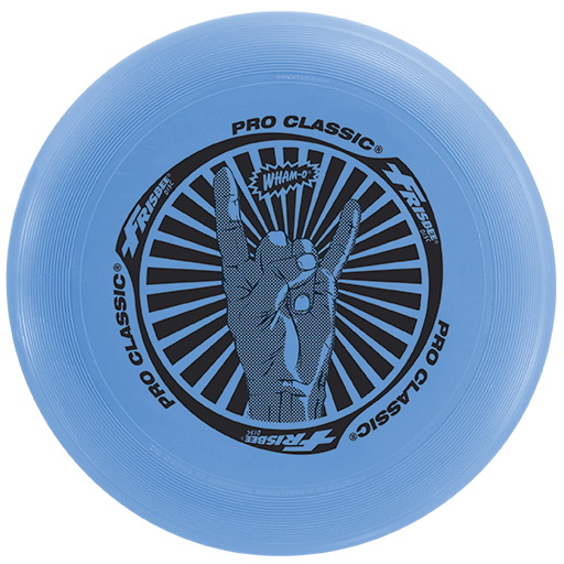 Pro-Classic Series 81110 Flying Disc Set, 10 in Dia, 1.24 in Thick, Blue/Pink/Yellow