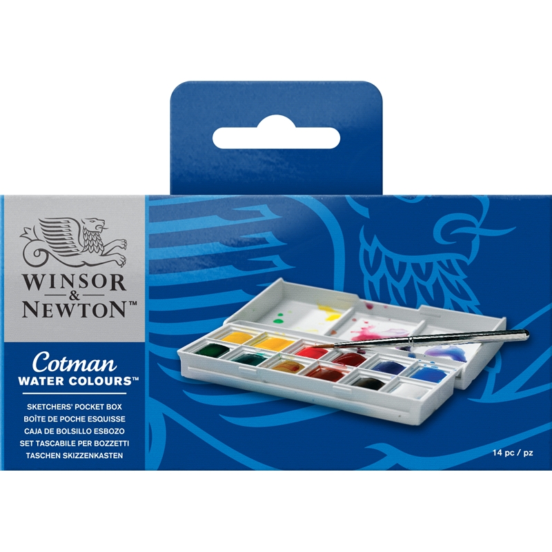 Winsor & Newton 390640 Water Color Sketchers Box - 3