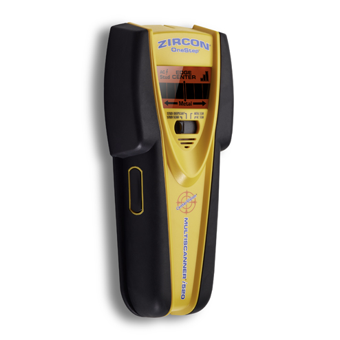 Zircon 61910 Stud Finder, 9 V Battery, 3/4 to 3 in Detection, Detectable Material: Metal/Wood - 2
