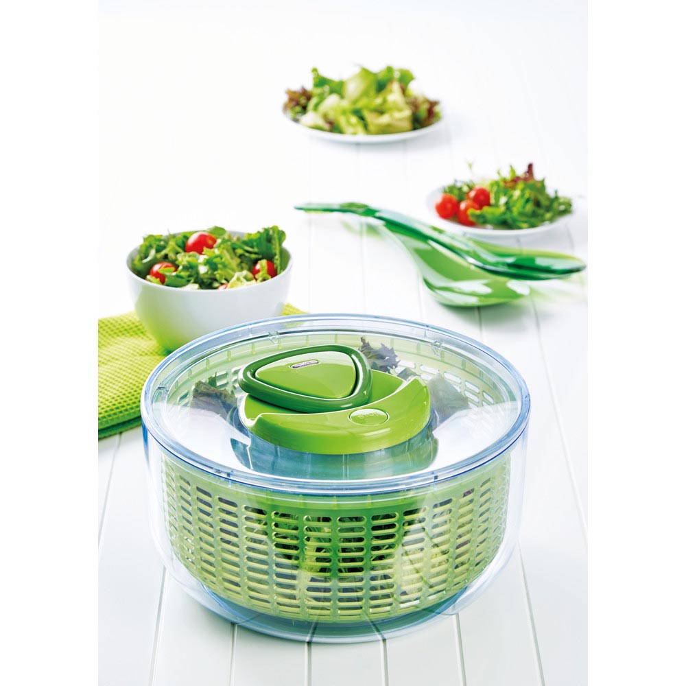 Zyliss E940001U Easy Spin Salad Spinner, 10.24 in L, 10.2