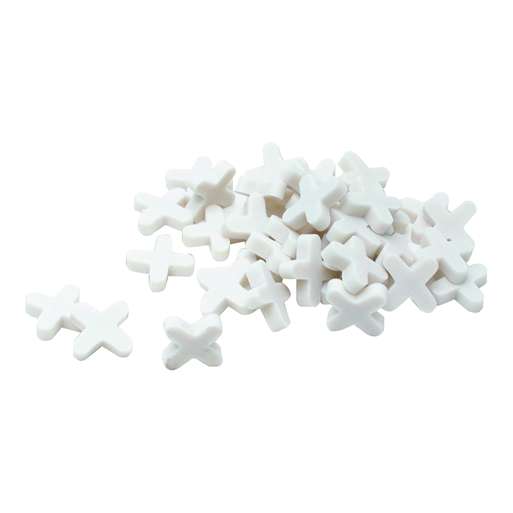 15487 Tile Spacer, Plastic, White