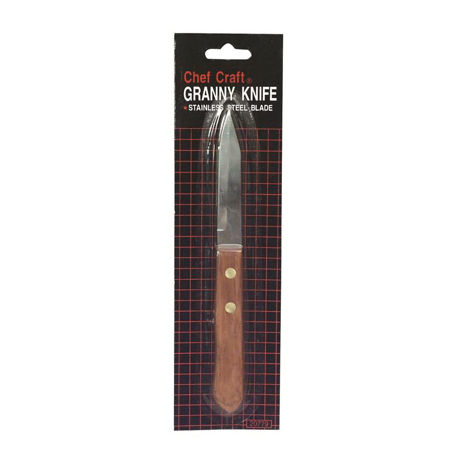20779 Granny Knife, Stainless Steel Blade, Wood Handle