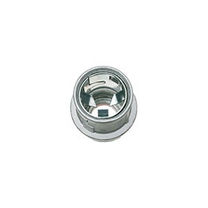 Arlington SNAP2IT 38AST Conduit Cable Connector, 3/8 in Snap-In, Zinc, Silver - 2