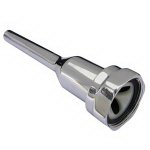 Lasco 04-9021 Urinal Tailpiece, Plastic, Polished Brass