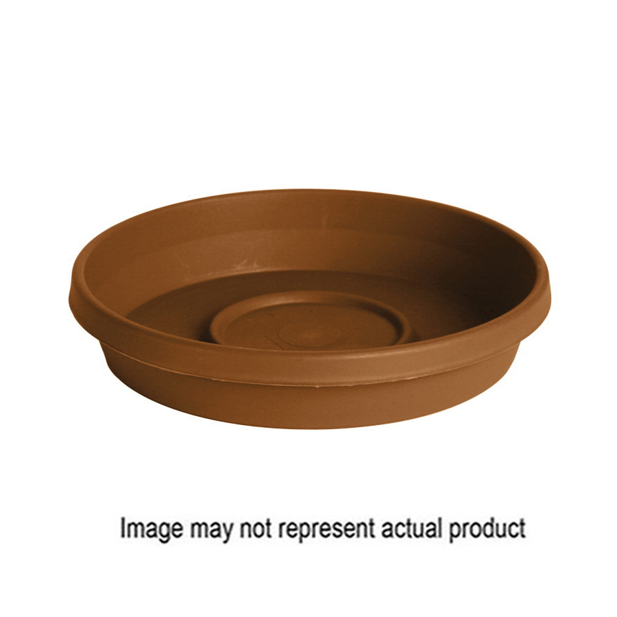 Bloem 20-51010C Plant Saucer, 9.2 in ID x 10 in OD Dia, Terracotta