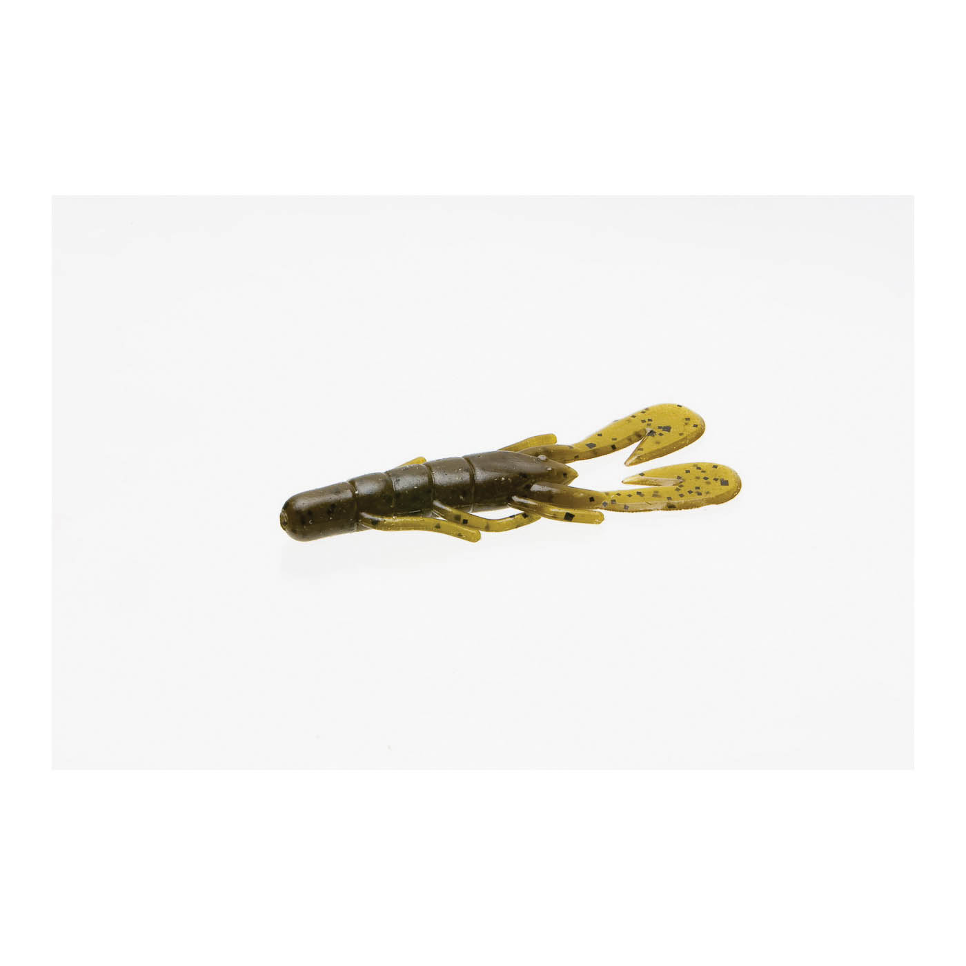 Zoom UV Speed Craw Series 080-025 Fishing Bait, Soft Bait, Crawfish, Plastic, Green Pumpkin Bait