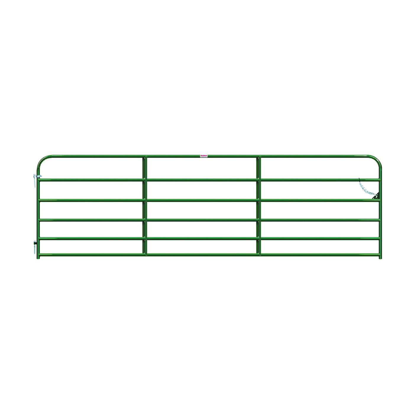 Behlen Country 40130142 Utility Gate, 168 in W Gate, 50 in H Gate, 20 ga Frame Tube/Channel, Green