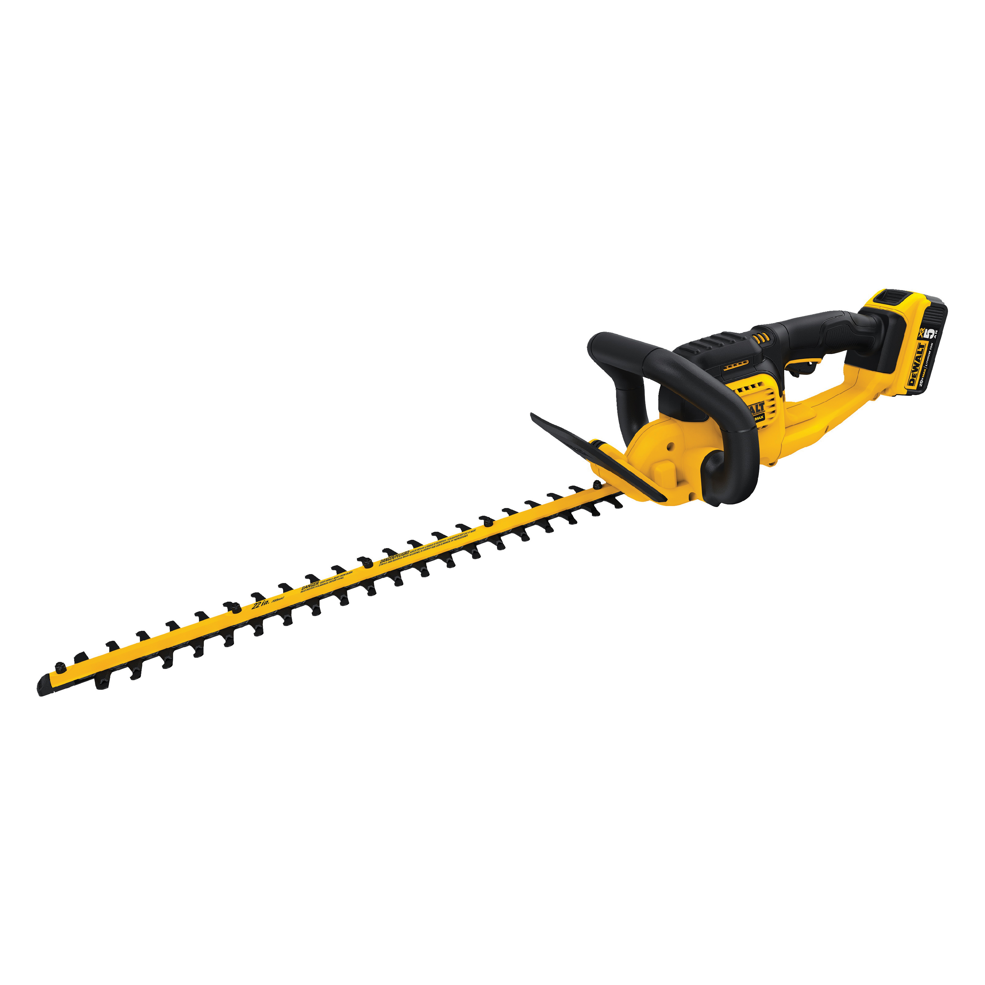 DCHT820P1 Hedge Trimmer, 20 V, 3/4 in Cutting Capacity, 22 in L Blade